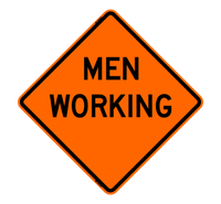 Men Working (RUS)  Roll-Up Signs