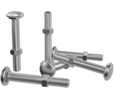 3/8” x 2-1/2” Carriage Bolt with Nut